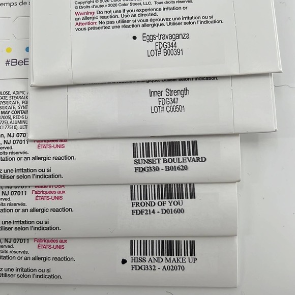 Color Street Retired Design Sets - 5 sets included - Picture 5 of 5